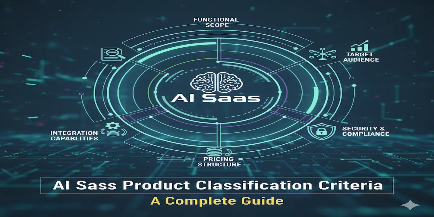 AI SaaS Product Classification Criteria