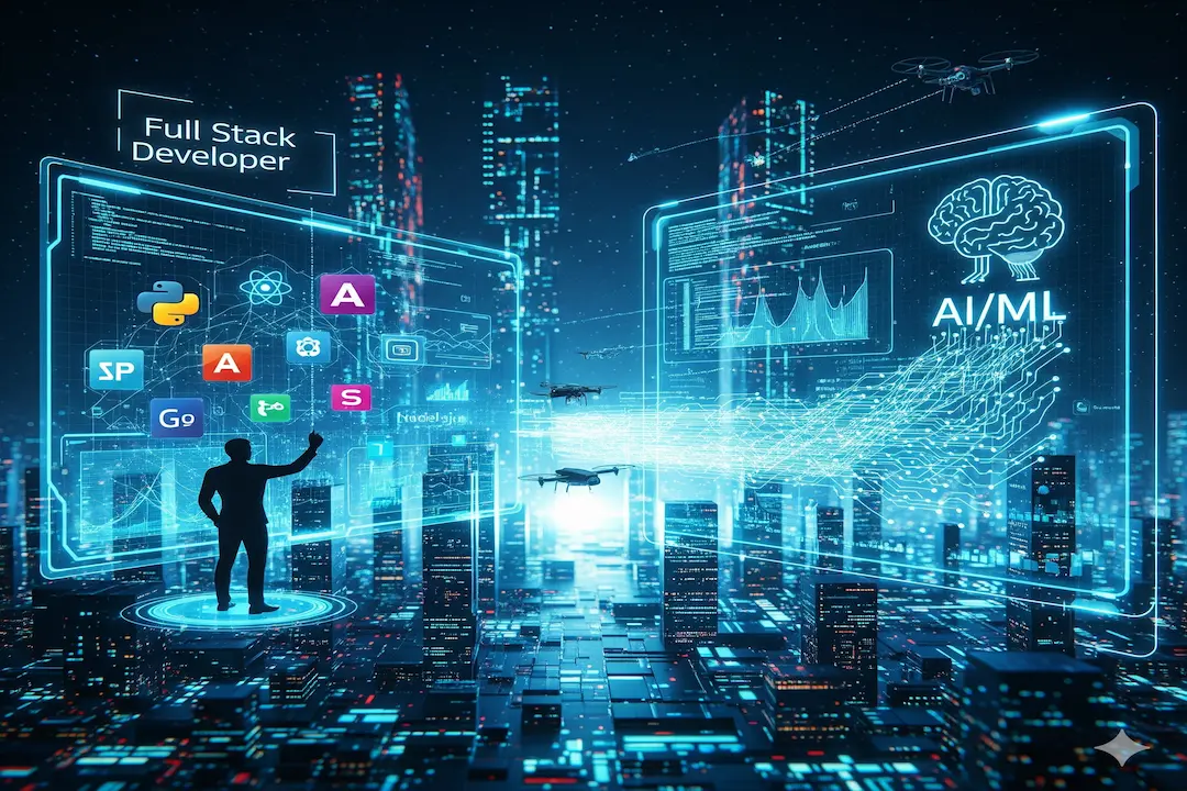 The Future of Web Development How AI and ML Are Reshaping Full Stack Developer Roles by 2025