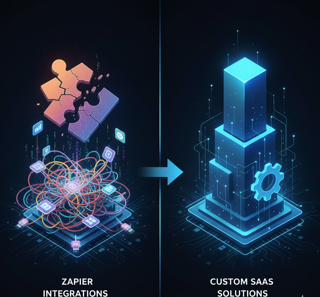 Zapier Integrations to Custom SaaS Solutions